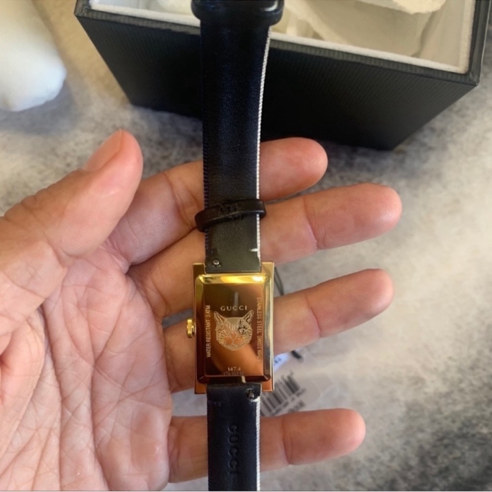 Gucci G- Frame Logo Red White Blue Watch YA147405 - Picture 8 of 15